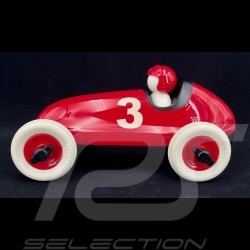 Vintage inspired Racing Car Bruno n°3 Red Playforever PLBRU102