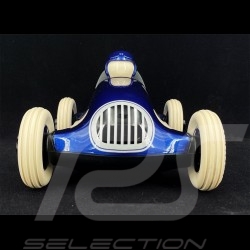 Miniature racing car Vintage de course n°3 Bruno Bleu blue blau Métallisé Playforever PLBRU104