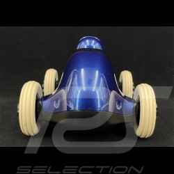 Miniature racing car Vintage de course n°3 Bruno Bleu blue blau Métallisé Playforever PLBRU104