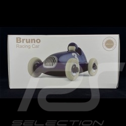 Vintage Racing Car Bruno n°3 Metalic Blue Playforever PLBRU104