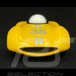 Vintage Racing Car n°38 Speedy Le Mans yellow Playforever PLMIN703