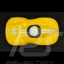 Miniature Vintage de course n°38 Speedy Le Mans Jaune yellow gelb Playforever PLMIN703