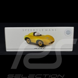 Miniature Vintage de course n°38 Speedy Le Mans Jaune yellow gelb Playforever PLMIN703