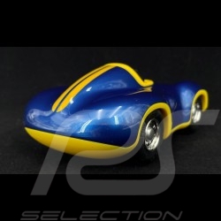 Miniature Vintage de course n°1 Speedy Le Mans Bleu Roi / Jaune Playforever PLMIN712