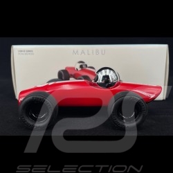 Miniature racing car Vintage de course Malibu n°6 Rouge Playforever PLVERVM203