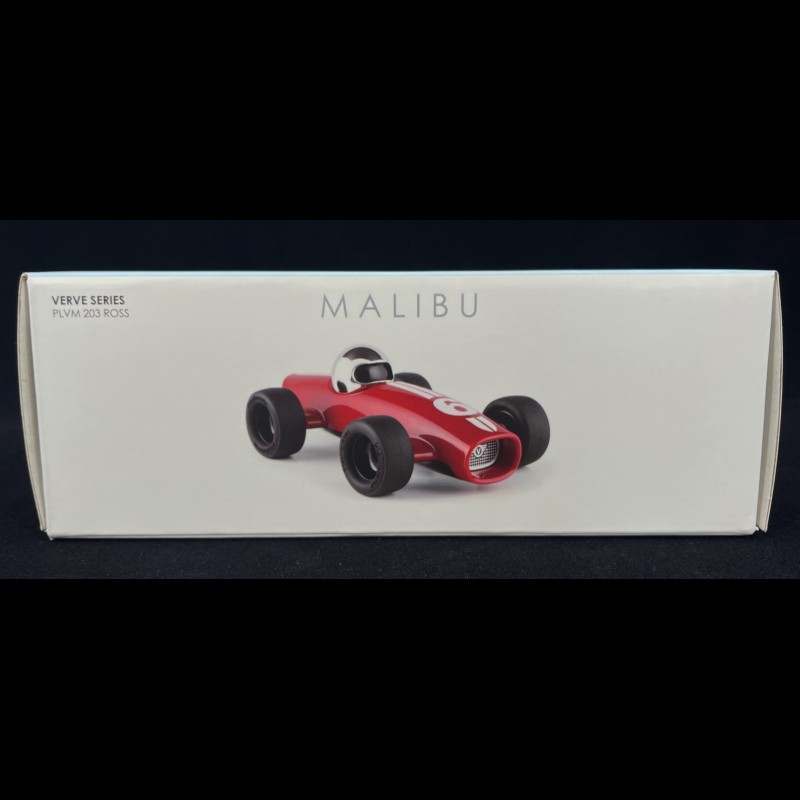 Vintage Racing Car Malibu n°6 Red Playforever PLVERVM203