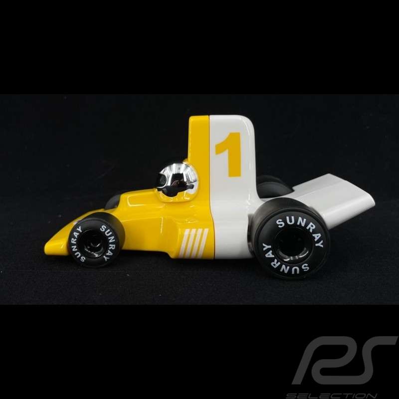 Vintage Racing Car Verve Velocita Jacques n° 1 Gelb / Weiß Playforever PLVERVVE303