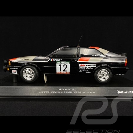 Audi Quattro Sport n° 12 Rally of Portugal 1981 1/18 Minichamps 155811112