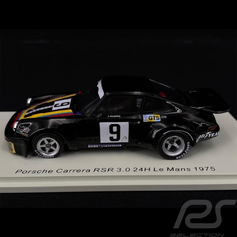 Porsche Carrera RSR 3.0 n° 9 24h Le Mans 1975 1/43 Spark S3530