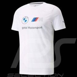 T-Shirt BMW Motorsport Essential Logo Tee Puma Blanc 53225302 - homme