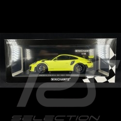 Porsche 911 GT2 RS Type 991 Weissach Package Acid Green 1/18 Minichamps 155068300