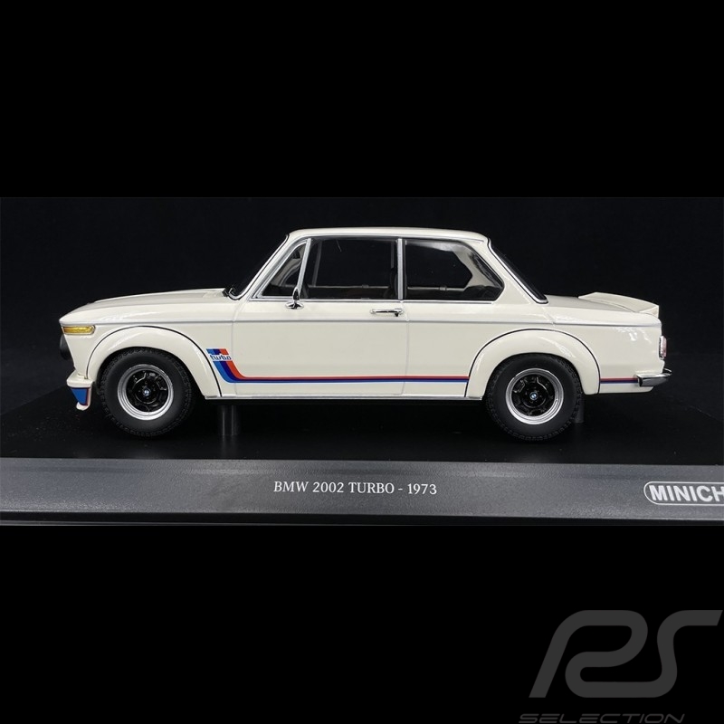 BMW 2002 Turbo 1973 Blanc white weiß 1/18 Minichamps 155026200