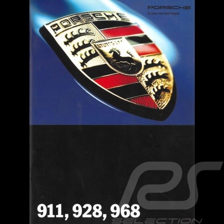 Porsche Brochure 911 928 968 Range 8/1993 in german WVK12731194