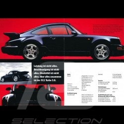 Brochure Porsche Gamme 911 928 968 8/1993 en allemand WVK12731194