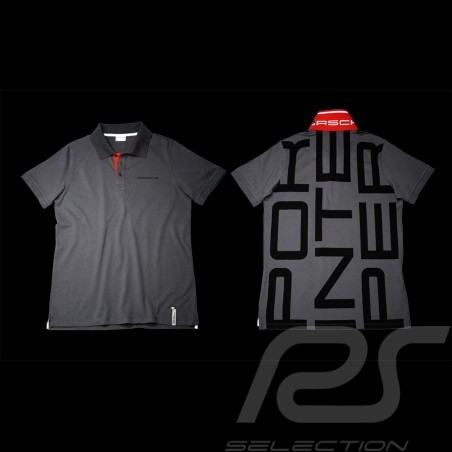 Polo Porsche Racing Collection Gray / Black / Red WAP793F - men