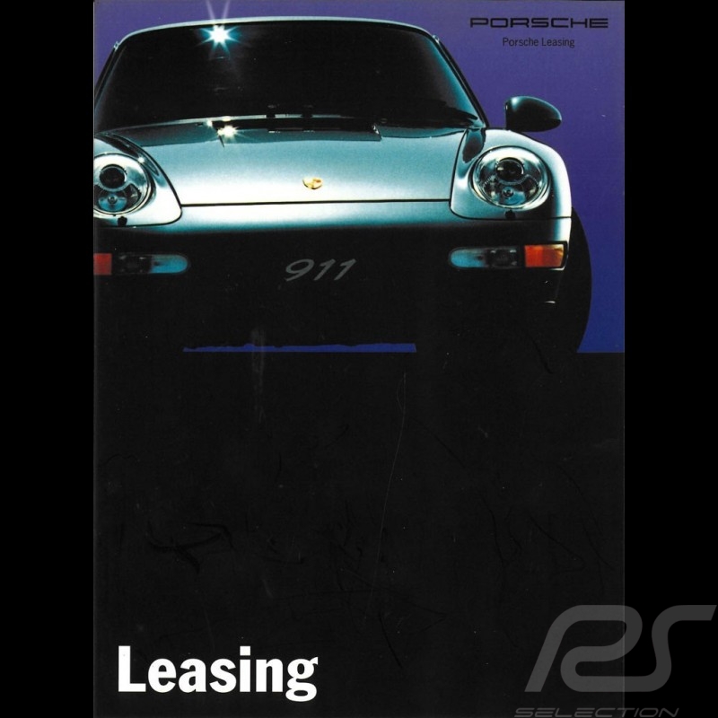 Brochure Porsche Leasing 1993 en allemand