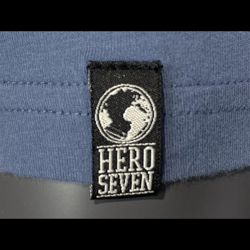 T shirt Hero Seven Steve McQueen taille S moto course le Mans col V - Vêtements
