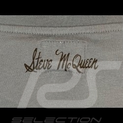 Steve McQueen T-shirt STEVE Blue Hero Seven - men