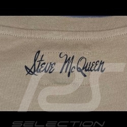 T-shirt Steve McQueen Driving License Jaune yellow gelb Hero Seven - homme