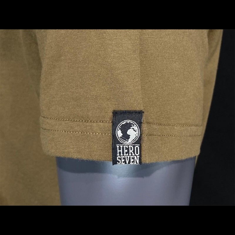T-shirt Homme Hero Seven Paul Newman - Noir, Vintage Années 70, Tailles S/M/L (neuf Avec étiquettes)