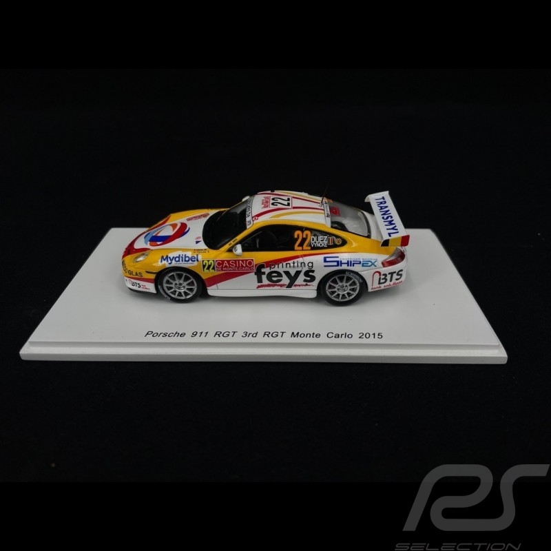Porsche 997 GT3 RGT Monte Carlo 2015 N° 22 1/43 Spark S4517 Porsche 997 GT3 RGT Monte Carlo 2015 N° 22 1/43 Spark S4517