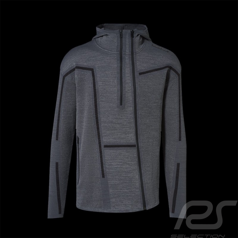 Veste tracksuit jacke Sport Porsche Design by Puma Active EVO Knit Midlayer Gris 57858504