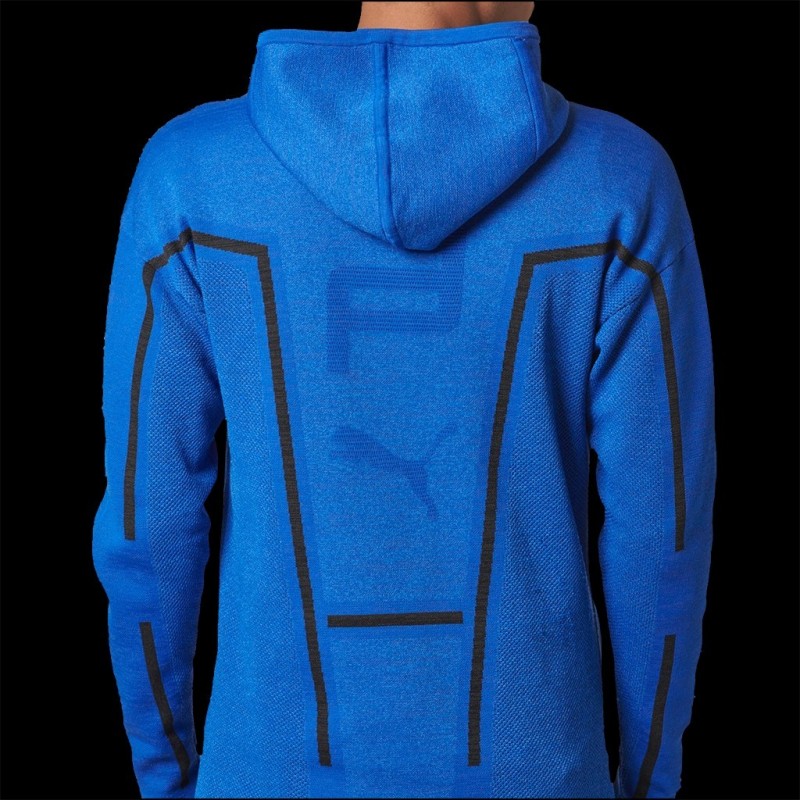 Jacket Puma Ferrari Evoknit Midlayer Puffer Sweatshirt Sportjacke Porsche  Design By Puma Active EVOKnit Midlayer Blau