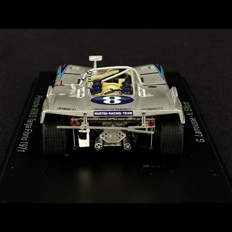 Porsche 908/3 N°8 Targa Florio 1971 – Miniature Spark 1/43 Résine – Modèle Neuf