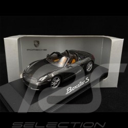 Porsche Boxster S 981 2013 gris quartz grey grau 1/43 Minichamps WAP0202010D