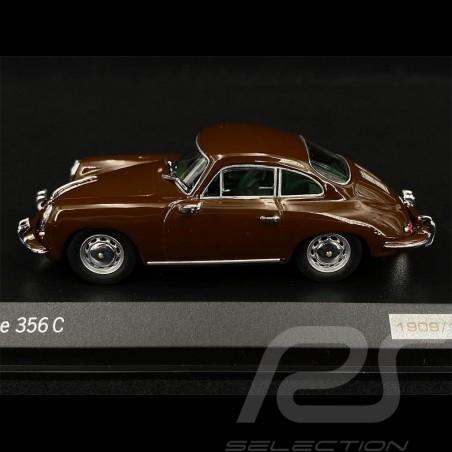 Porsche 356 C Coupé 1963 brown 1/43 Minichamps WAP0203560H