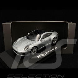 Porsche 911 type 991 Carrera 4 GTS argent silver silber rhodium métallique 1/43 Schuco WAP0201020F