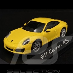 Porsche 911 991 Carrera 4S 2015 jaune racing yellow gelb 1/43 Herpa WAP0201110G