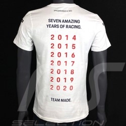 T-shirt Porsche 911 RSR IMSA Sebring 2020 blanc WAPP05L001 - homme
