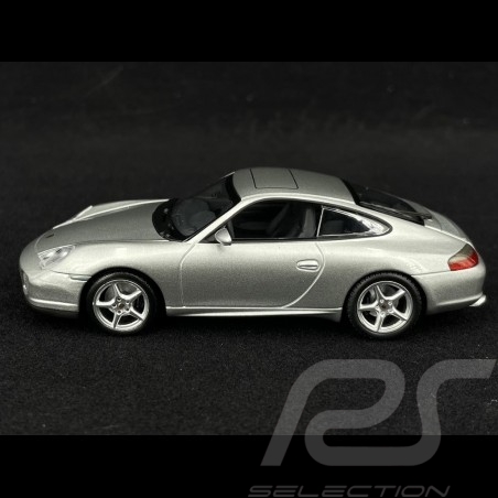 Porsche 911 type 996 " 40 ans Anniversaire " 2003 gris 1/43 Minichamps 436061070