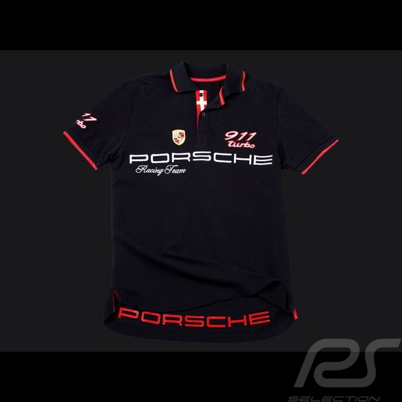 Polo Porsche  911 Turbo schwarz  Herren Porsche Design WAP670