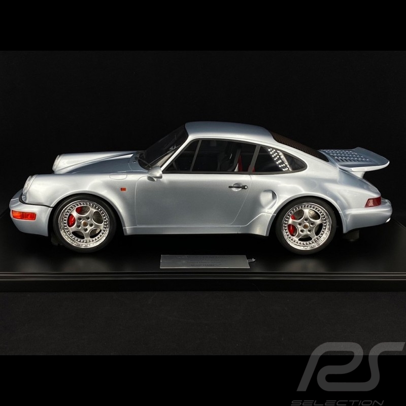 Porsche 911 Turbo S Type 964 1992 Polarsilber 1/8 Minichamps 800669002
