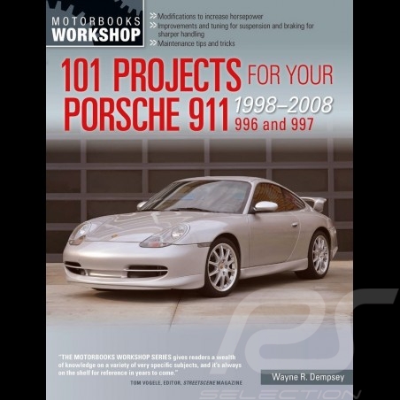Livre 101 Projects for Your Porsche 911 - 996 and 997 1998-2008