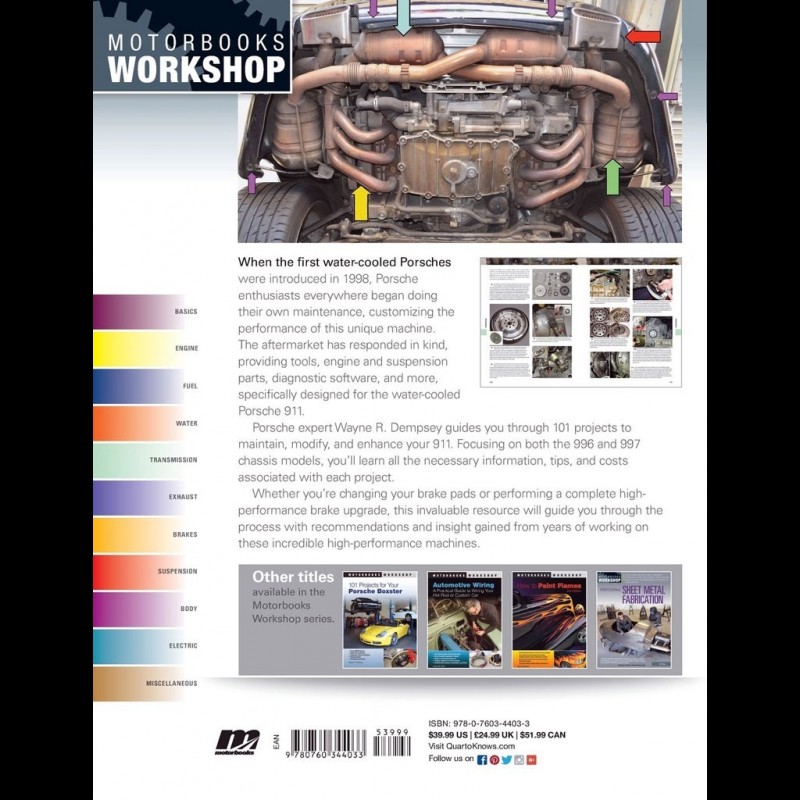 Book 101 Projects for Your Porsche 911 - 996 and 997 1998-2008