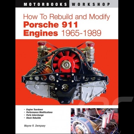 Livre How to Rebuild and Modify Porsche 911 Engines - 1965-1989