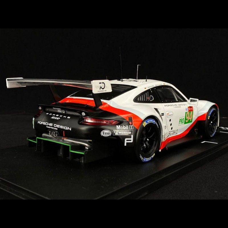 Porsche 911 RSR type 991 n° 94 Le Mans 2018 1/18 Ixo LEGT18006