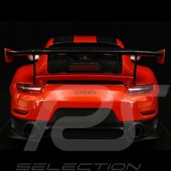 Porsche 911 GT2 RS type 991 2018 lava orange Pack Weissach 1/18 Minichamps 155068305