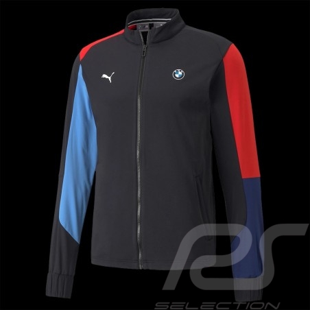 Veste de sport tracking suit sportjacke BMW Puma Motorsport Track Noir Bleu Rouge 531184-04 - homme