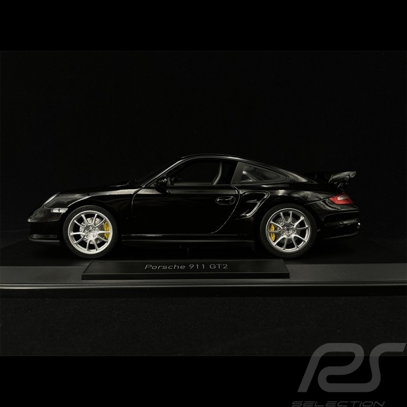 Porsche 911 Type 997 GT2 RS Coupe 2010 Schwarz 1/18 Norev 187598