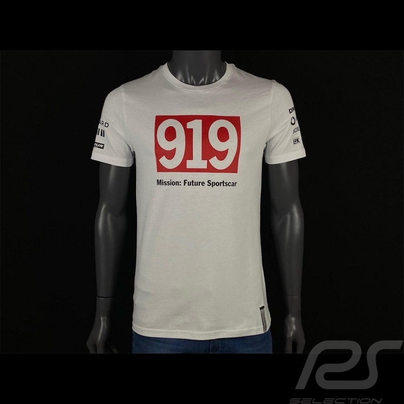 T-shirt Porsche 919 Mission : Future Sportscar Blanc Porsche WAP796F - mixte