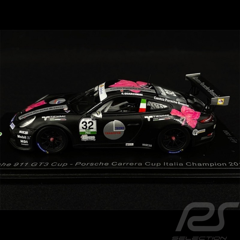 Porsche 911 Type 991 GT3 Cup n° 32 Winner Carrera Cup Italia 2018 1/43 Spark SI008