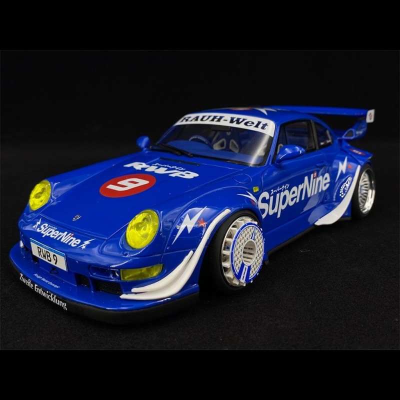Porsche 911 type 993 RWB n° 9 Hong Kong SuperNine 2019 1/18 GT