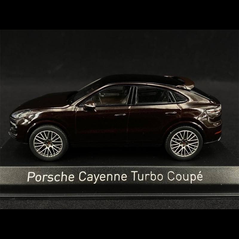 Porsche Cayenne Turbo Coupe 2019 Mahogany Braun 1/43 Norev 750061