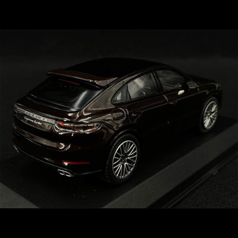 Porsche Cayenne Turbo Coupe 2019 Mahogany Braun 1/43 Norev 750061