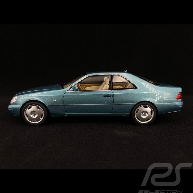 Mercedes - Benz CL600 Coupe 1997 Metallic Blau 1/18 Norev 183448