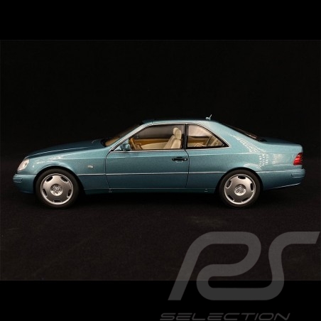 Mercedes - Benz CL600 Coupe 1997 Metallic Blue 1/18 Norev 183448